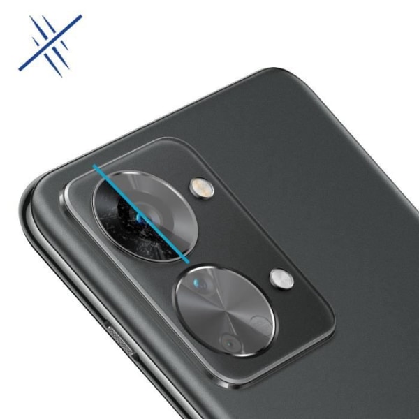 4x OnePlus Nord 2T kamerafilm Fleksibel 7H Imak Transparent