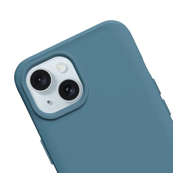 Cover til iPhone 15 Plus RHINOSHIELD Model SolidX Kompatibel med Trådløs Opladning Blå
