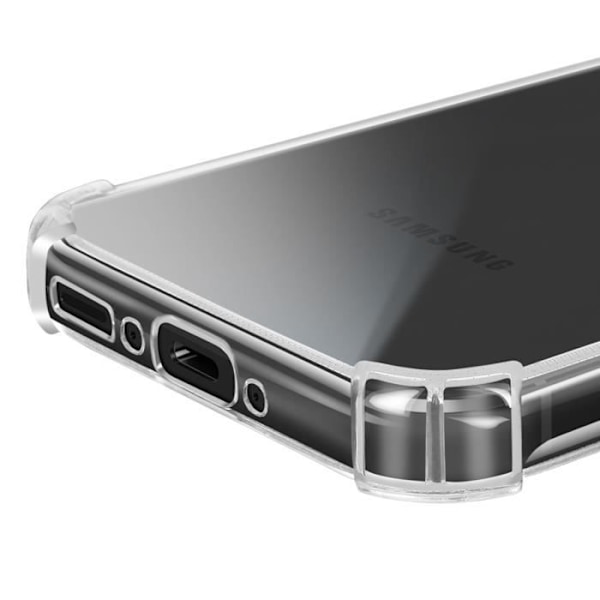 Stöttålig skal för Samsung Galaxy A26 med förstärkta hörn Mayaxess Transparent Transparent