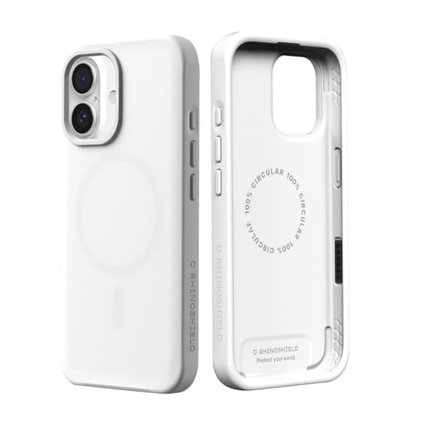 iPhone 16 Plus Fodral SolidX Ultra-resistent Magsafe Kompatibel Rhinoshield Vit Vit