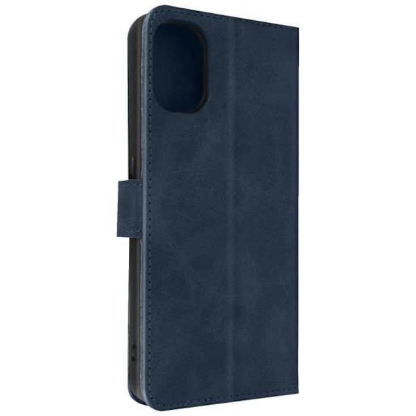 Ingenting Telefon 1 Flip Wallet Fodral Video Support Funktion Midnight Blue Nattblått