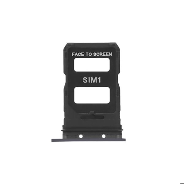 SIM-kort skuffe til Xiaomi 13 Pro Nano SIM Plads Sort