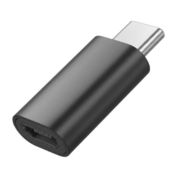 OTG Micro-USB Naisliitin USB-C Urosmuunnin Blue Star Musta