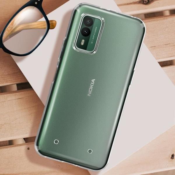 Nokia XR21 mjukt genomskinligt fodral