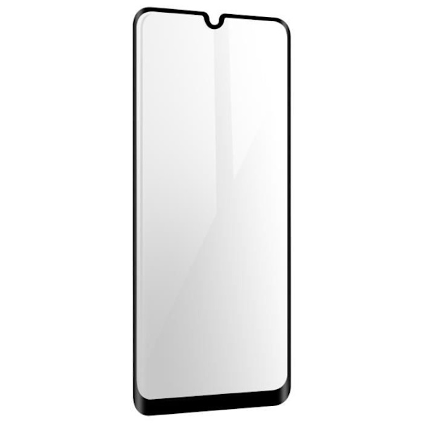 Skyddsglas - AVIZAR - Samsung Galaxy A32 - 9H härdat glas - Stötsäker - Ultratunt Klar / Svart