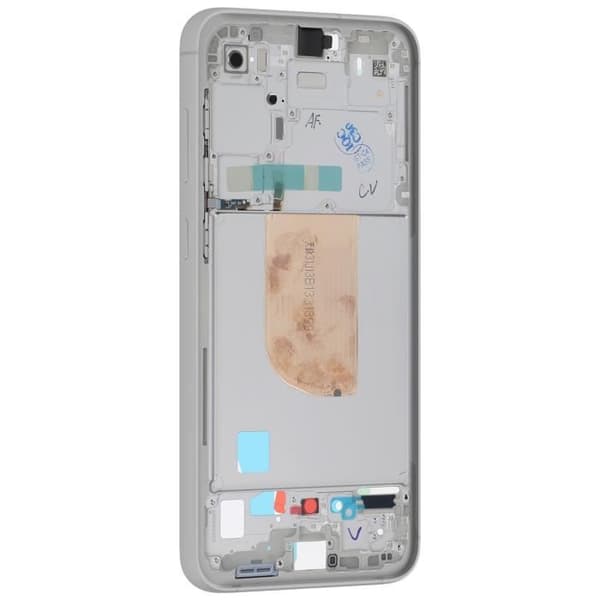 Central Chassis Reservedel til Samsung S23 FE Original Service Pack Samsung Beige