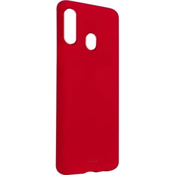 Icon Puro rött halvstyvt skal till Samsung Galaxy A40