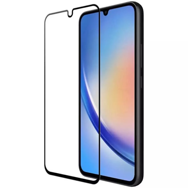 Karkaistu lasi Samsung Galaxy A34 5G:lle - Nillkin CP+PRO - Musta