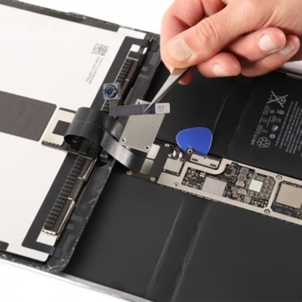 Frontkamera til iPad Pro 12.9 2021 - Udskiftning foran - Sort - 5g