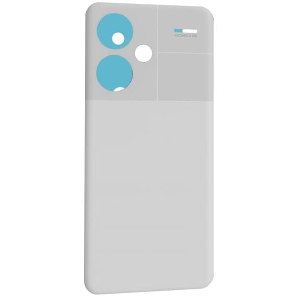 Bakre glas - Xiaomi - Redmi Note 13 Pro Plus - Vit - Ersättning - Förenklad installation Vit