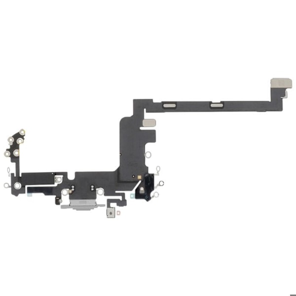 USB-C opladerstik til iPhone 17 Pro med indbygget mikrofon sølv Grå