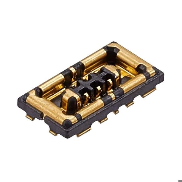 FPC Connector Indendørs Antenne til iPhone 16 Pro / 16 Pro Max 2 Ben Sort Svart