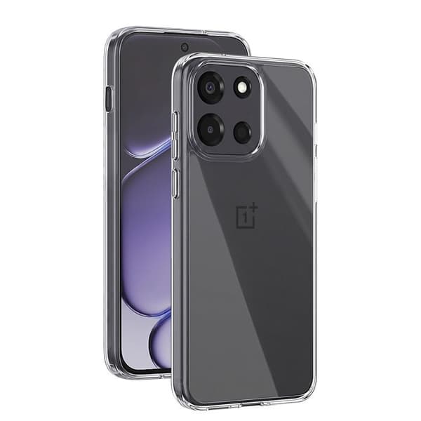 Siliconfodral för OnePlus Nord 6 Ultrafint Stötsäkert Transparent Vit