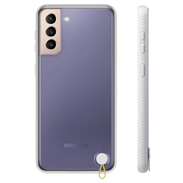 Coque - Samsung - S21 Plus - Stødabsorberende - Forstærket - Hvid Vit
