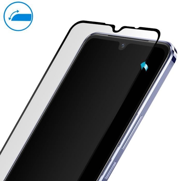 Karkaistu lasi - AVIZAR - Vivo V21 Pro - 9H kovuus - Sormenjälkiä estävä - Kaarevat reunat