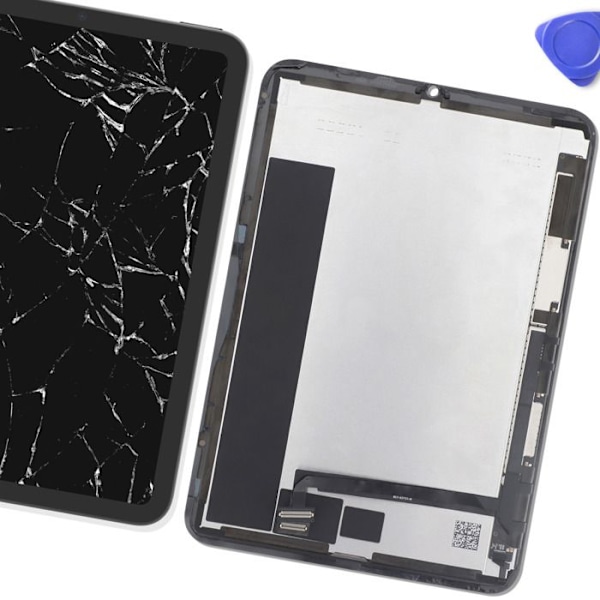 LCD-näyttö ja kosketusnäyttö iPad Mini 7 Harmaa Grå