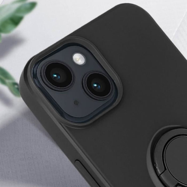 iPhone 14 Ring Case Flexyring Black Ring Case