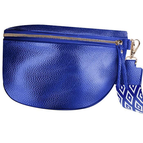 Glamour Shiny Gallantry Blue Skuldertaske - GALLANTRY - Crossbody bæltetaske - Shiny - Blandet Blå