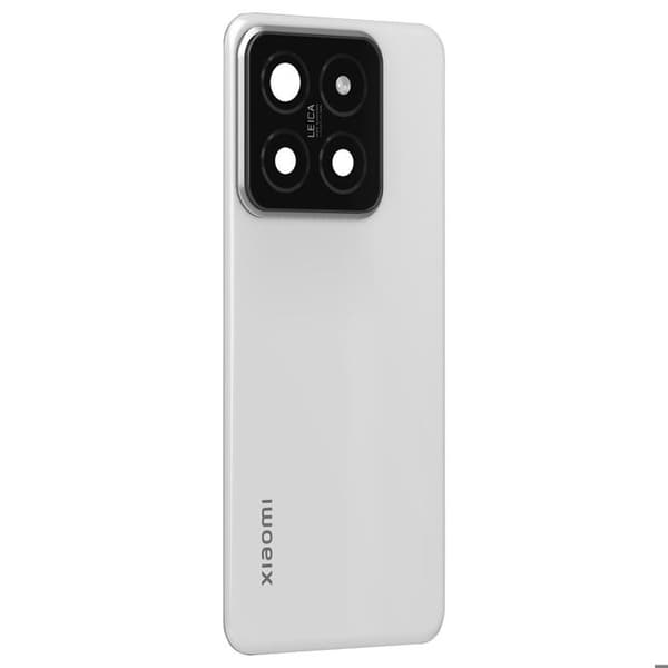 Bageste glas - Xiaomi 14 - Hvid - Service Pack - Forenklet installation Vit