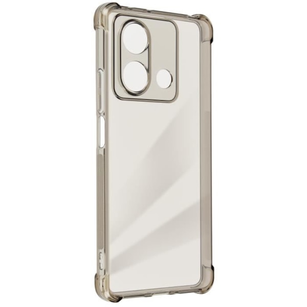 Stötsäkert fodral till Xiaomi Redmi Note 13 5G - IMAK - Transparent Svart - Silikon - Tunt och lätt Svart