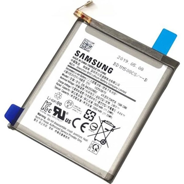 Internt batteri Samsung Galaxy A20e 3000mAh Original EB-BA202ABU Hvid