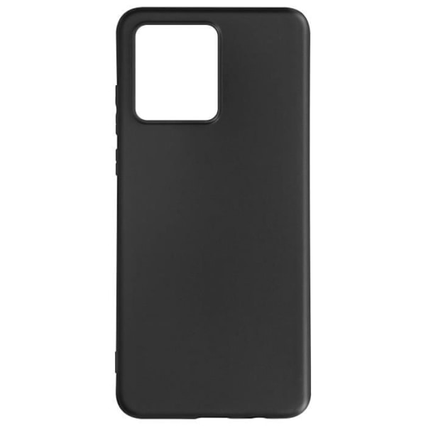 Silicongel-fodral - AVIZAR - Moto G84 - Stötskydd - Mjuk - Svart Svart