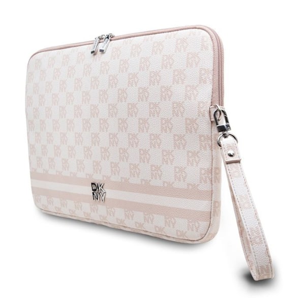 Hus för PC 13 / 14 tum Elegant med Rutig och Randig Design DKNY Rosa