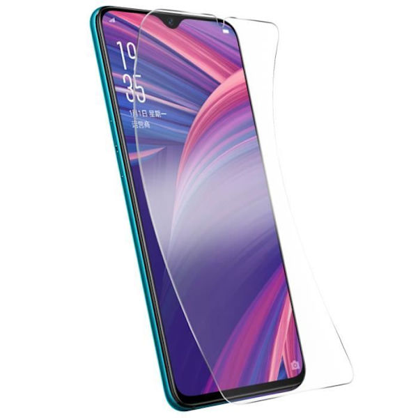 Skärmskydd - 3MK - Oppo RX17 Pro - Flexibelt glas - Hårdhet 7H - Transparent vit