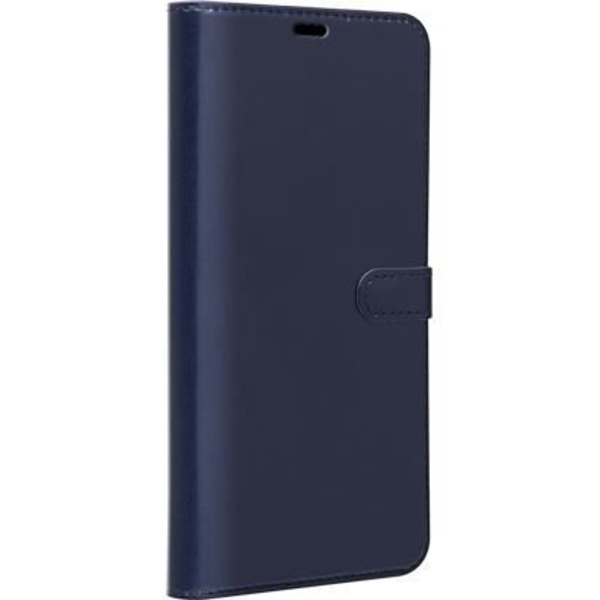 Folio-plånbok - Bigben - Huawei P Smart 2021 - Mörkblå - Halvstyv - Lock marinblå