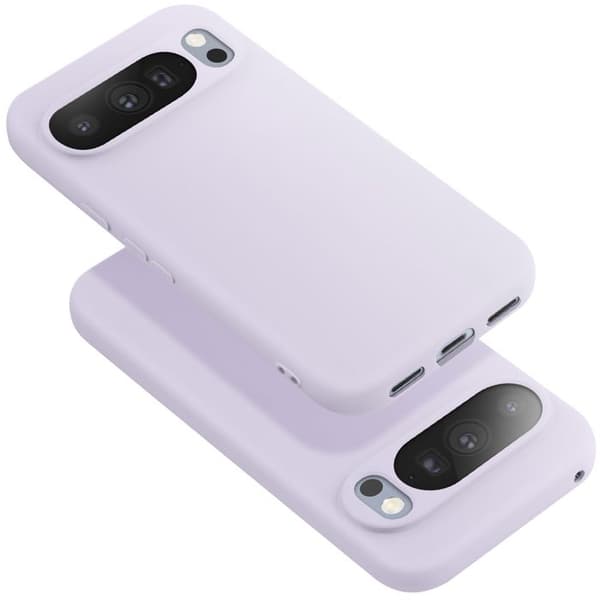 Silikonecover - AVIZAR - Google Pixel 10 Pro - Blød - Lys lilla - Antiskrid Violett