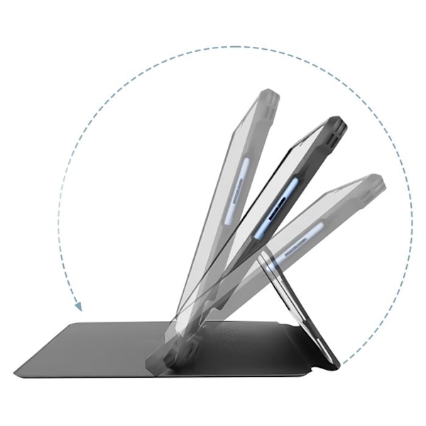 Skyddsfodral för Microsoft Surface Pro 11 och 9 Stötsäkert Med Stöd Funktion Svart Svart