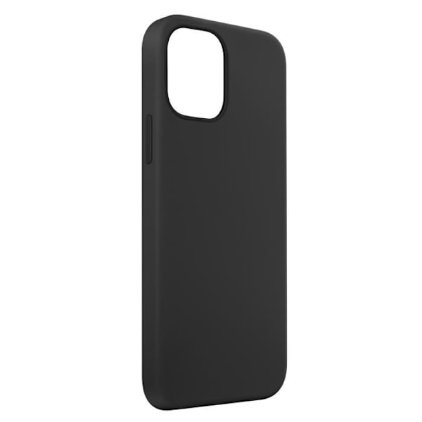 Iphone 12 ja 12 Pro - Kuori - AVIZAR - Classic Case - Pehmeä Silikoni - Musta Svart