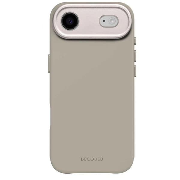 MagSafe-beskyttelse - DECODED - iPhone Air - Antimikrobielt silikone - Stødbeskyttelse - Elegant design Beige