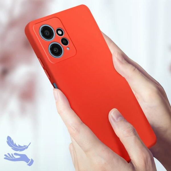 Redmi Note 12 4G Hybrid Red Case Cover