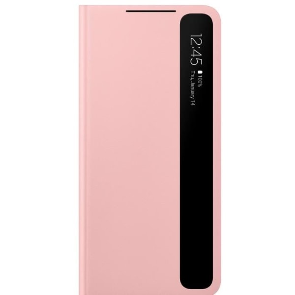 Smart Clear View Cover S21 Plus Pink