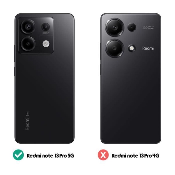 Kotelo Redmi Note 13 Pro 5G:lle - MAYAXESS - Lompakkoteline ja rannehihna - Vaaleanpunainen - Puolijäykkä Rosa