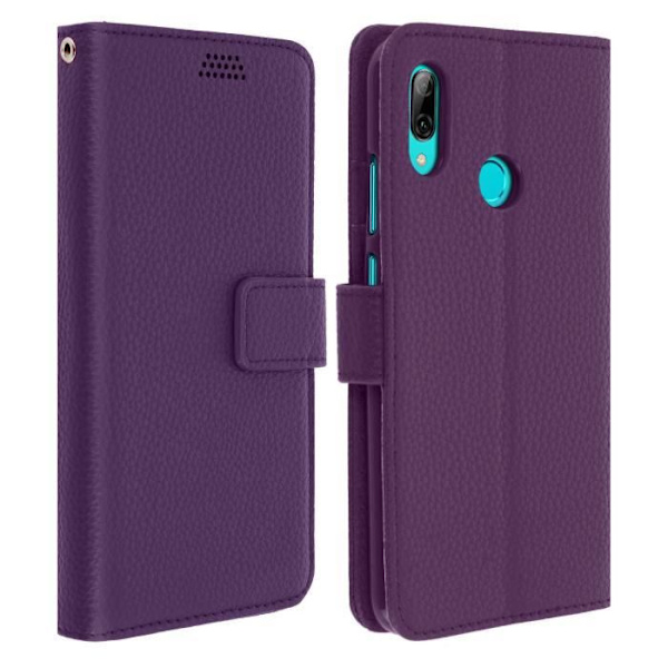 Housse - AVIZAR - Huawei P Smart 2019 / Honor 10 Lite - Øko-læder - Lilla - Fleksibel Lila