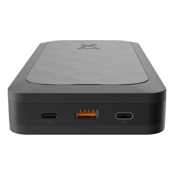 Ulkoakku 45000mAh 67W 2x USB-C + USB-C LED-näyttö Kompakti Xtorm Musta Svart