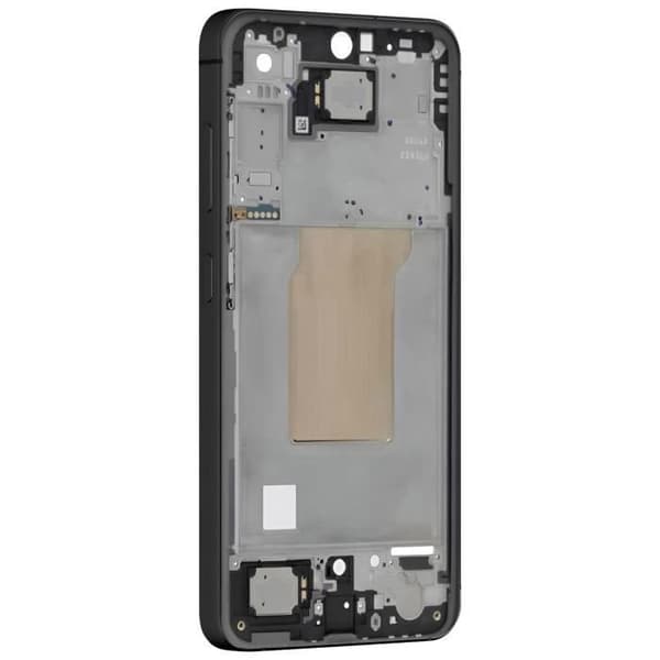 Central Chassis - SAMSUNG - Galaxy A35 5G - Original - Sort - Service Pack Svart
