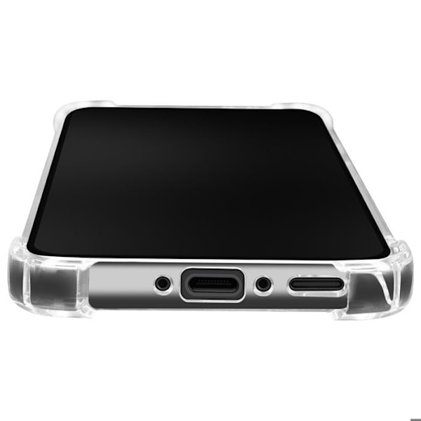 Coque til Samsung Galaxy A56 Stødabsorberende Fleksibel Forstærkede hjørner Transparent Vit
