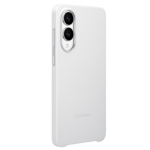 Coque för Samsung Galaxy S25 Edge Läder Kindsuit Original Samsung Ljusgrå