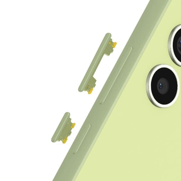 Erstatningsknapper til Power + Volume til Galaxy A54 5G / A34 5G Grøn Grön