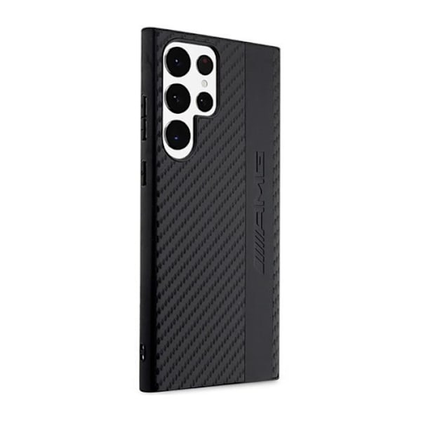 AMG Carbon Stripe -amp præget - Etui til Samsung Galaxy S23 Ultra (sort) - 3666339113117