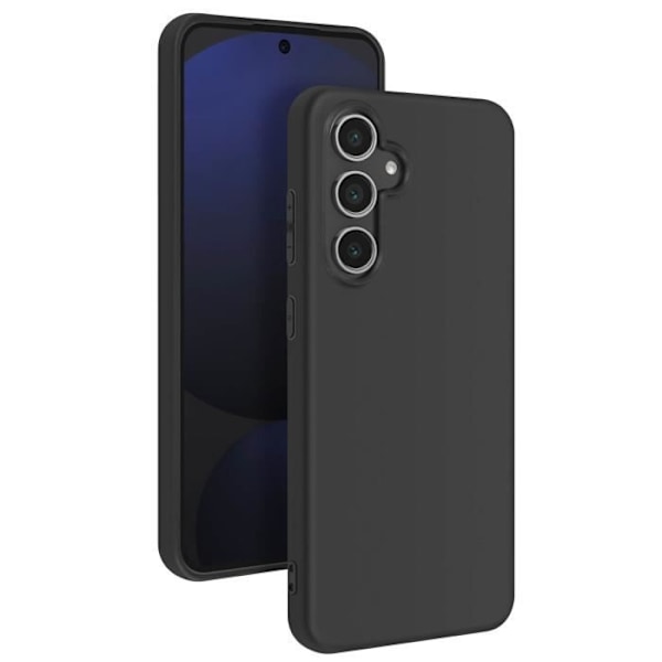 Samsung Galaxy S24 FE Pehmeä Silikoni Kuori Ohut Mayaxess Musta Svart