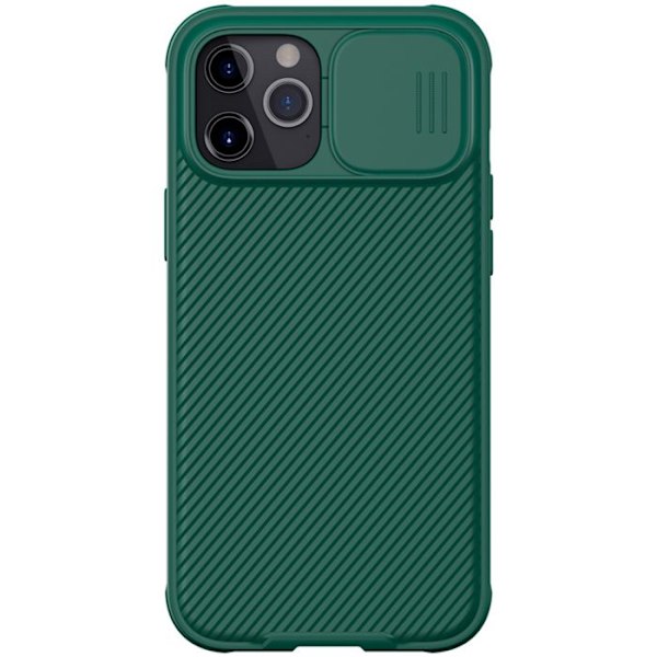 Kotelo iPhone 16 Prolle NILLKIN CamShield Pro Magnetic Green Grön