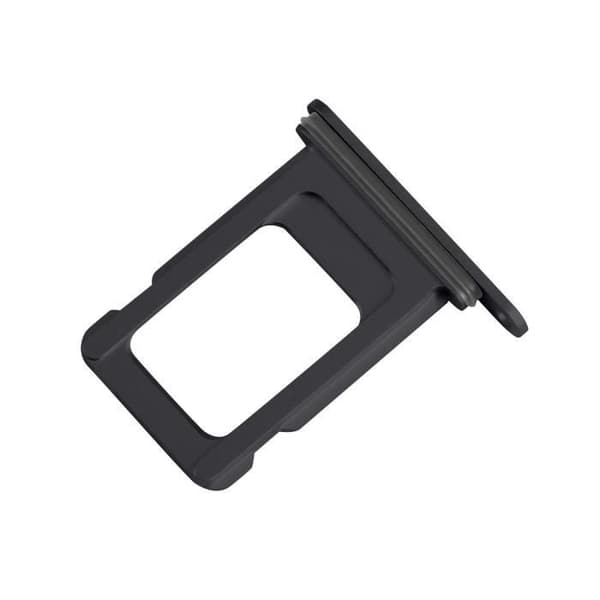 SIM-kort skuffe til iPhone 15 og 15 Plus Nano SIM Sort - AVIZAR - Erstatningsdel Svart