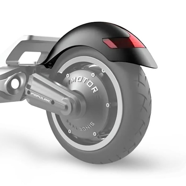 Takapyörän lokasuoja LED-valolla Dualtron Pop Original Minimotors Musta Svart