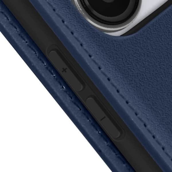Etui til Oppo Find X2 Lite Kortholder Support Magnetic Flip Midnight Blue Blå