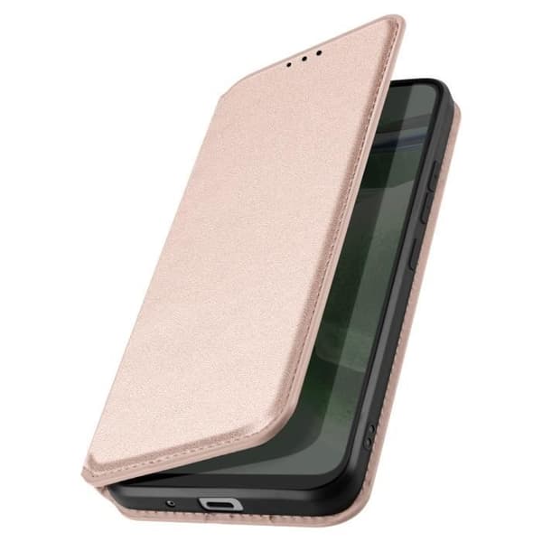 Etui til Nokia 3.1 Plus - AVIZAR - Kortholder Video Support Magnetic Flip - Champagne Pink Rosa
