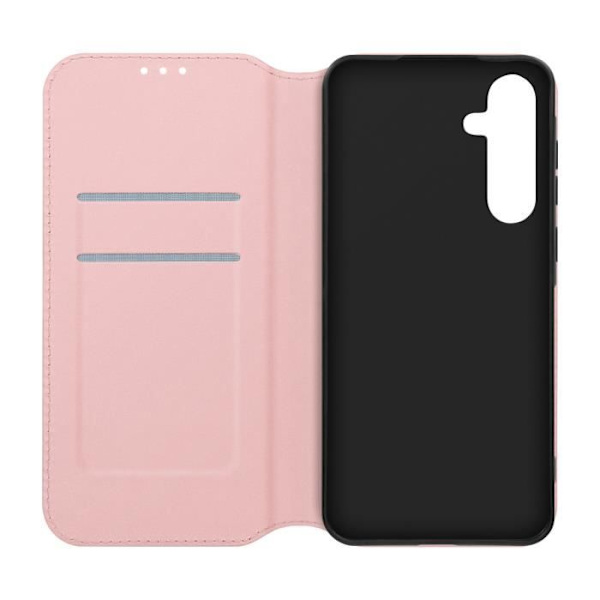 AVIZAR Taske til Samsung Galaxy A55 5G - Pink - Flip Card Holder og Video Support Rosa